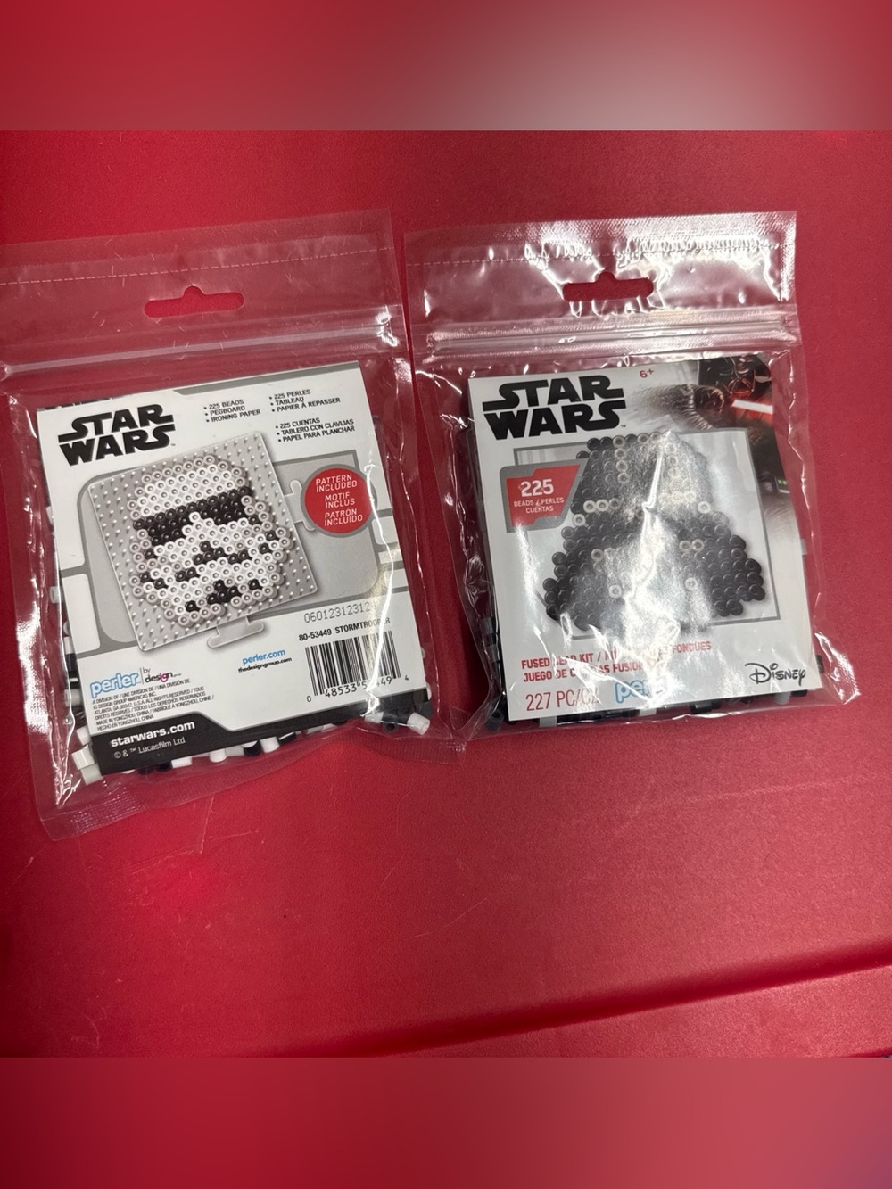 Star Wars Disney Perler Bead Sets Unopened As Pictured